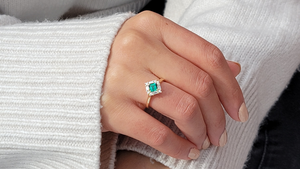 May Birthstone Custom Emerald Jewelry Gift Ideas